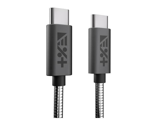 NEXT ONE Kabel Metallic USB-C / USB-C 1,2 m space gray - 1318722 - zdjęcie 2